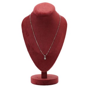 C0014 Colar ponto de luz amarelo ,flor com 6 mini diamantes