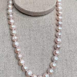 C0024 Colar em ouro amarelo com trevo de esmeraldas 6mm