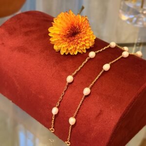P0012 Pulseira ouro amarelo e branco