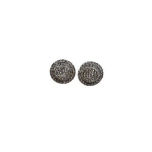B006 Brinco com diamantes lapidação palito e diamantes